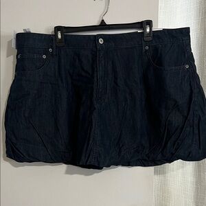 American Eagle Outfitters Dark Denim Skort